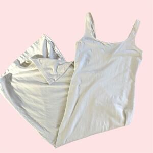 Victoria's Secret White Cotton Lace Nightgown Vintage Country Cottagecore M